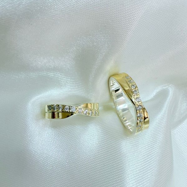 Par argollas vanidad