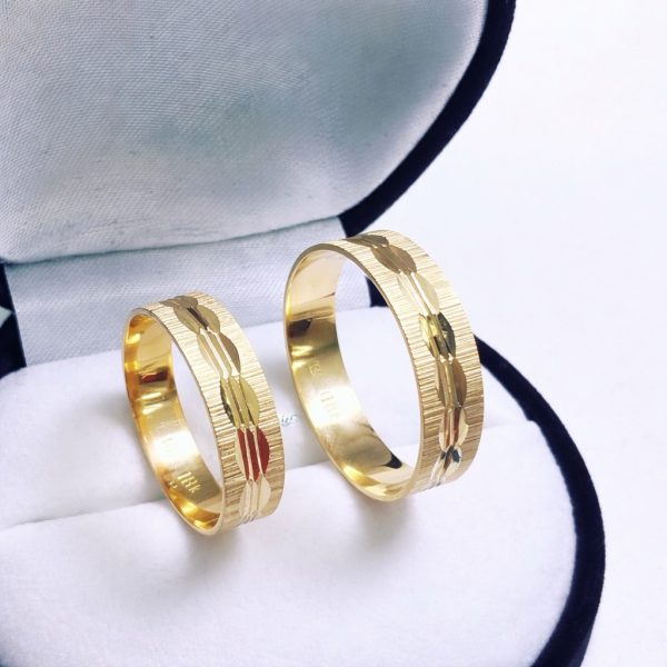 Argollas oro 18k