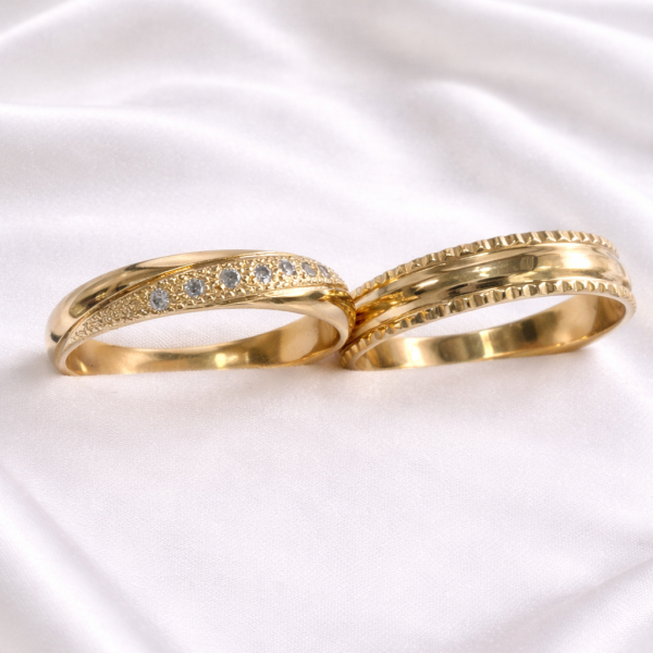 Argollas oro 18k
